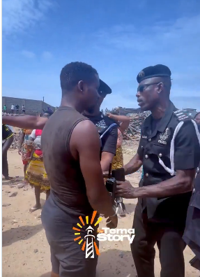 Authorities Arrest Two Over Open Defecation at Tema Manhean