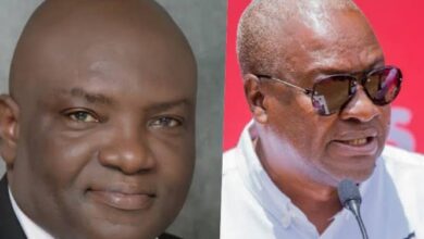 Private legal practitioner Ken Kuranchie and Mahama
