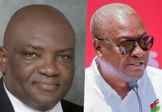 Private legal practitioner Ken Kuranchie and Mahama